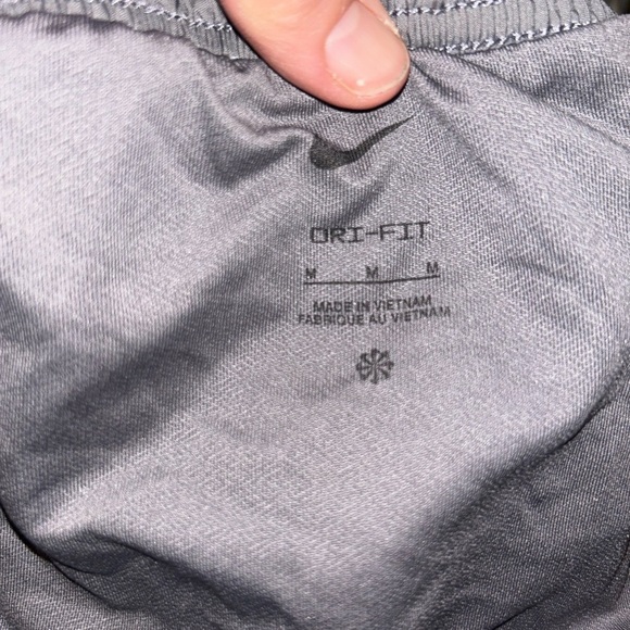 Nike Women's Gray Running Shorts - Picture 3 of 3